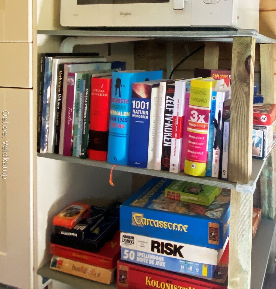 Bücher und Spiele Haus Veluwe